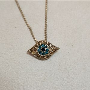 Evil Eye necklace Rachel Roy - Brass chain